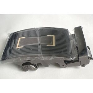 Mens  Dante Brown Leather Belt Automatic Buckle‎ Adjustable Fit 51" 1300mm